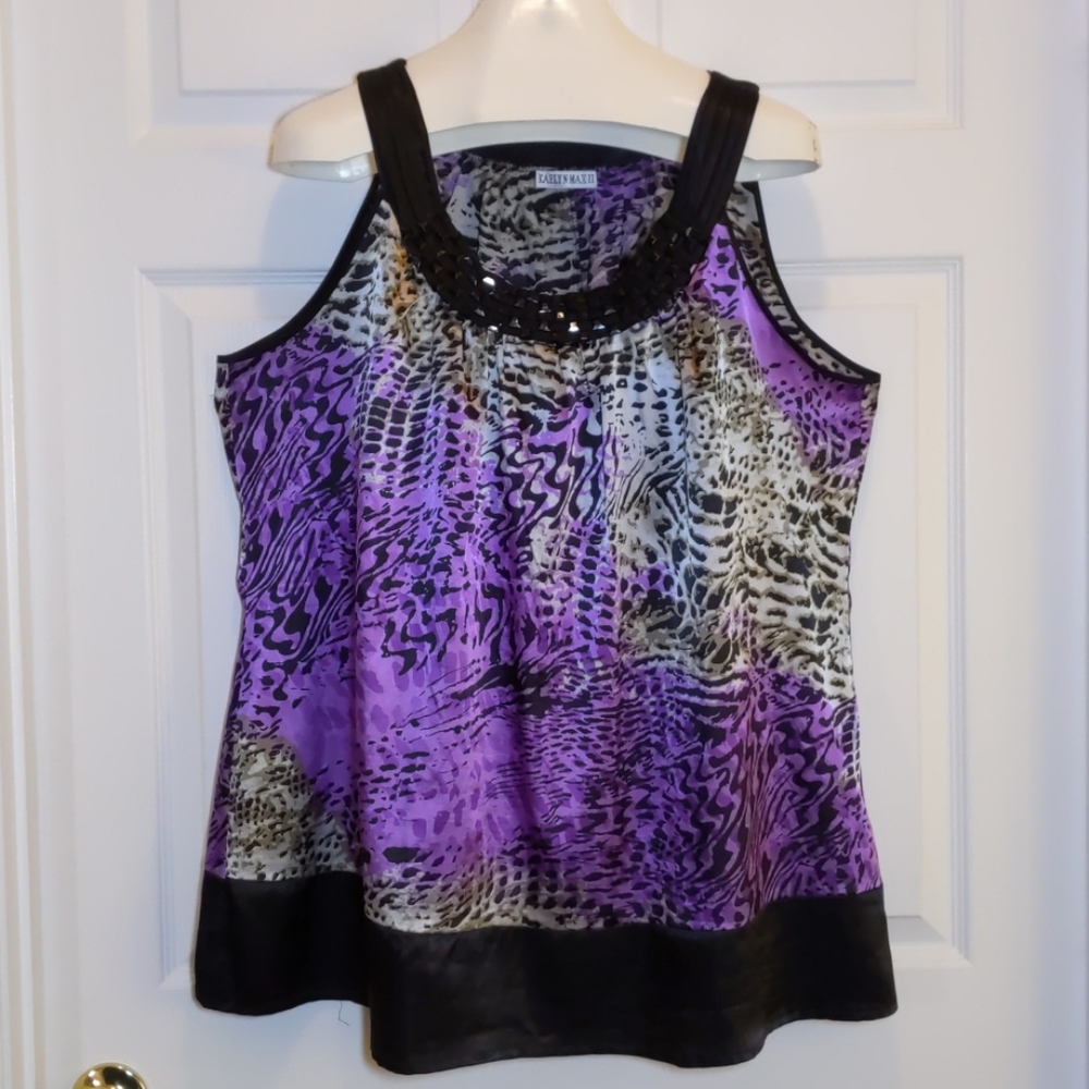 Kaelyn-Max-II Sleeveless Blouse,